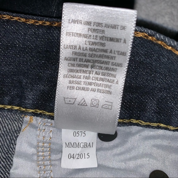 Men’s 30/32 AEROPOSTALE SKINNY Dark Denim Button Fly Jeans W30 x L32 Excellent - Picture 11 of 12